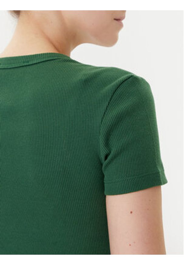 Lacoste T-Shirt TF5538 Zielony Slim Fit. Kolor: zielony. Materiał: bawełna