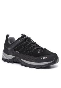 CMP Trekkingi Rigel Low Trekking Shoes Wp 3Q13247 Czarny. Kolor: czarny. Materiał: zamsz, skóra. Sport: turystyka piesza