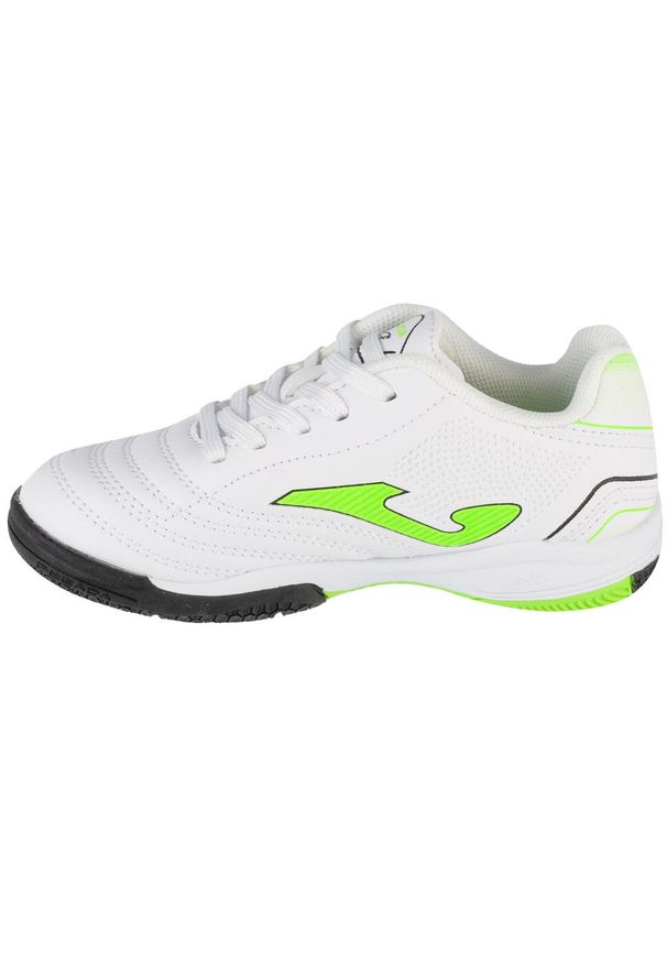 Joma - Buty halowe - halówki chłopięce, Toledo Jr 25 TOJS IN. Kolor: zielony, czarny, wielokolorowy, biały. Sport: piłka nożna