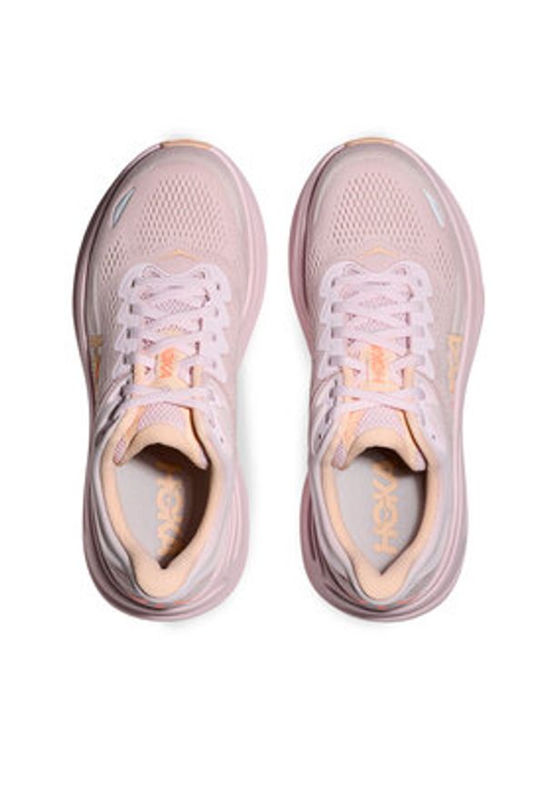 HOKA - Hoka Buty do biegania Bondi 9 1162012 Różowy. Kolor: różowy. Materiał: materiał