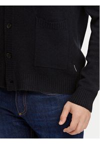 Lindbergh Kardigan 30-800223 Czarny Comfort Fit. Kolor: czarny. Materiał: wełna #6