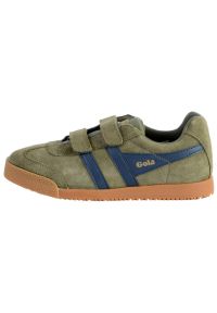 Sneakersy dziecięcy Gola Harrier Velcro. Kolor: szary. Sport: turystyka piesza