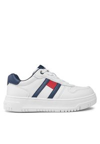 TOMMY HILFIGER - Tommy Hilfiger Sneakersy T3X9-33115-1355 M Biały. Kolor: biały