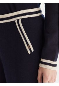 Gaudi Spodnie dzianinowe 521BD23001 Granatowy Wide Leg. Kolor: niebieski. Materiał: syntetyk #5