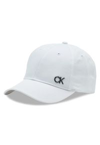 Calvin Klein Czapka z daszkiem K50K510342 Biały. Kolor: biały. Materiał: materiał, bawełna #1