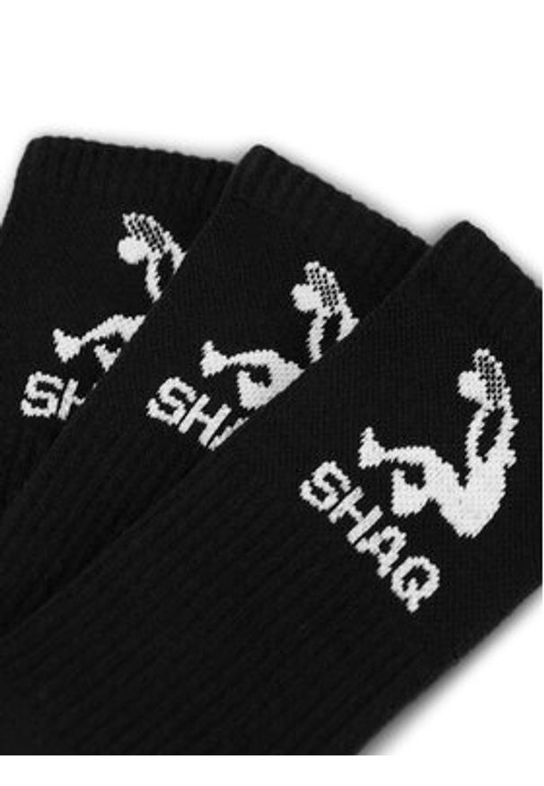 Shaq Skarpety długie SHQ-MB-003-AW24 Czarny. Kolor: czarny. Materiał: bawełna