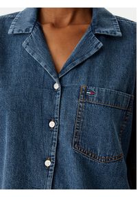 Tommy Jeans Koszula jeansowa DW0DW22216 Niebieski Relaxed Fit. Kolor: niebieski. Materiał: bawełna #3