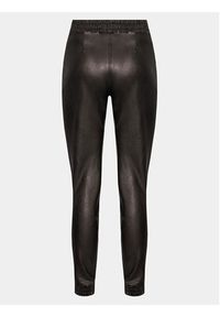Spanx - SPANX Spodnie z imitacji skóry Like Jogger 20283R Czarny Regular Fit. Kolor: czarny. Materiał: skóra #3