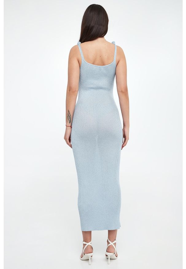 Marella - Sukienka midi lureksowa Porto1 MARELLA. Długość: midi