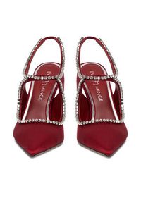 Eva Minge Szpilki EO-LIVIA-LT2019-6 Czerwony. Kolor: czerwony. Materiał: materiał. Obcas: na szpilce #8