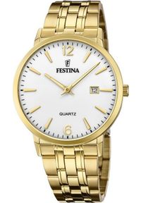 Zegarek Festina Zegarek męski Festina F20513-2 złoty. Kolor: złoty #1
