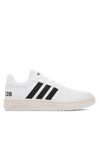 Adidas - adidas Sneakersy Hoops 3.0 Low Classic Vintage Shoes GY5434 Biały. Kolor: biały. Materiał: skóra #1