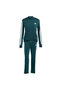 Adidas - Dres Essentials 3-Stripes. Kolor: niebieski. Materiał: dresówka