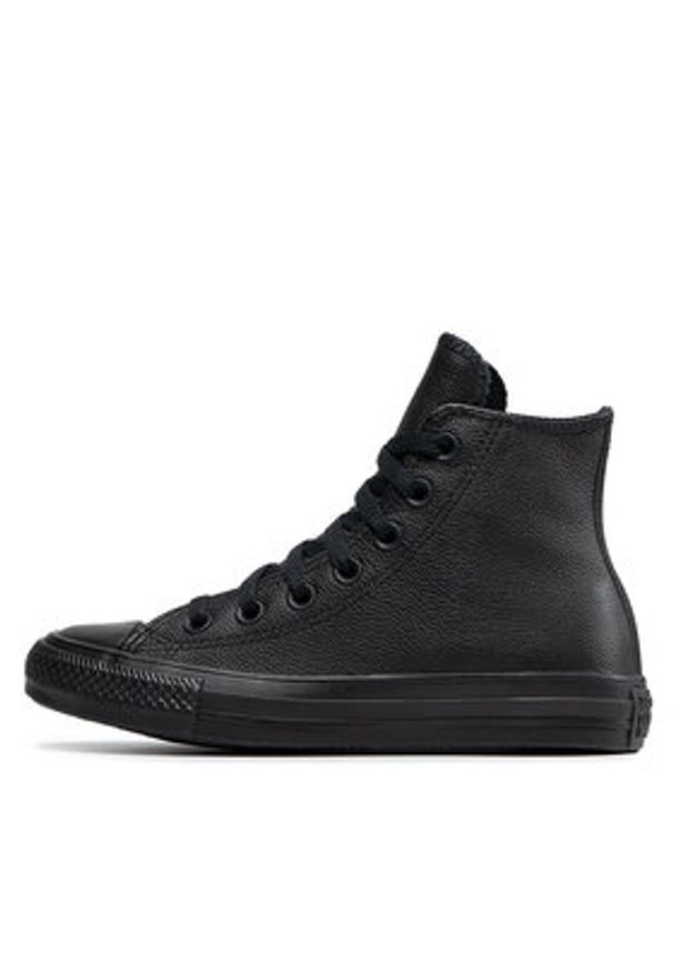 Converse Trampki Chuck Taylor All Star HI 135251C Czarny. Kolor: czarny. Materiał: skóra