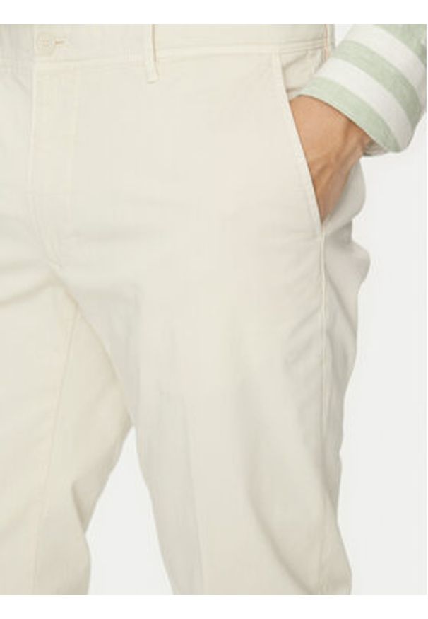 Marciano Guess Spodnie materiałowe 5GHB26 2322Z Écru Regular Fit. Materiał: bawełna