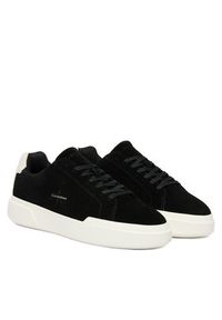Calvin Klein Sneakersy Chunky Cupsole Laceup Su YM0YM01453 Czarny. Kolor: czarny. Materiał: zamsz, skóra #2