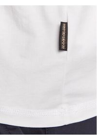 Napapijri T-Shirt S-Guiro NP0A4H22 Biały Regular Fit. Kolor: biały. Materiał: bawełna #4