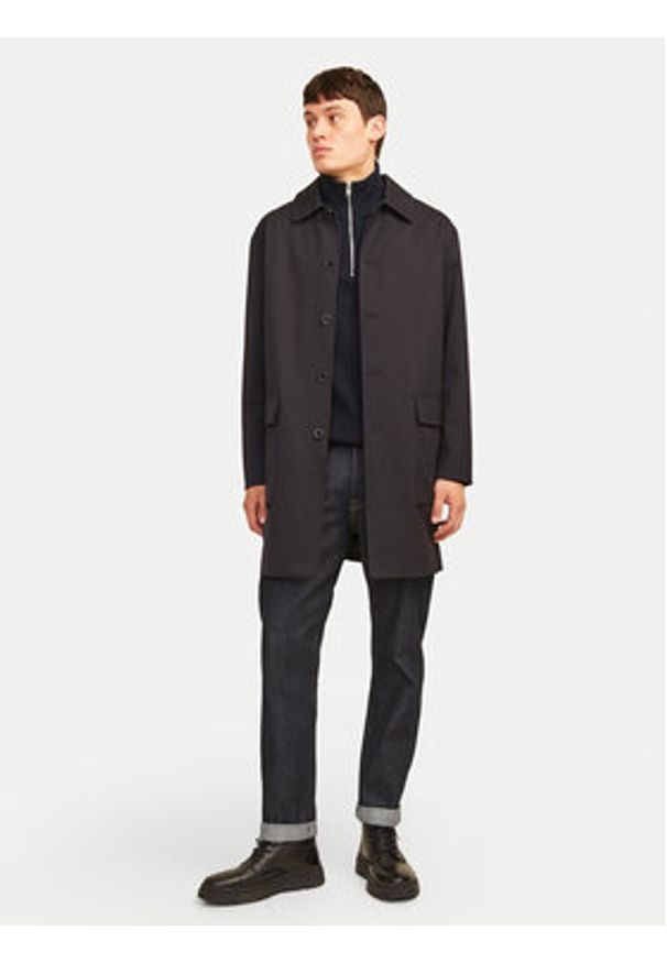 Jack & Jones Sweter Perfect 12257773 Czarny Regular Fit. Kolor: czarny. Materiał: syntetyk, bawełna