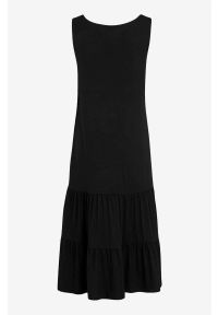 Soyaconcept - Sukienka Marica. Kolor: czarny. Materiał: jersey. Długość rękawa: bez rękawów