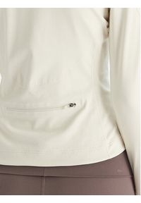 Adidas by Stella McCartney - adidas by Stella McCartney Koszulka techniczna Training Midlayer JM1397 Beżowy Slim Fit. Kolor: beżowy. Materiał: syntetyk #4