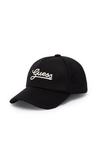 Guess Czapka z daszkiem AW5182 WOL01 Czarny. Kolor: czarny. Materiał: akryl #1