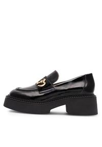 Eva Minge Loafersy LAGOA-24750 Czarny. Kolor: czarny. Materiał: skóra, lakier #7