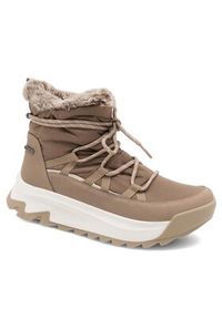 Go Soft Śniegowce VS22W019-1 Beżowy. Kolor: beżowy. Materiał: materiał #4