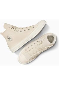 Buty sportowe Converse Chuck Taylor All Star. Kolor: beżowy. Materiał: materiał, skóra. Model: Converse All Star. Sport: fitness #2