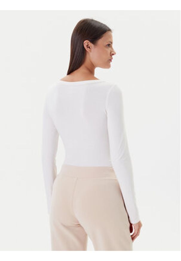 Guess Body V4YP07 J1314 Écru Slim Fit. Materiał: bawełna