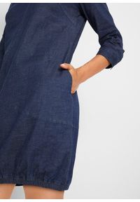 bonprix - Sukienka dżinsowa ze stretchem. Kolor: niebieski #2