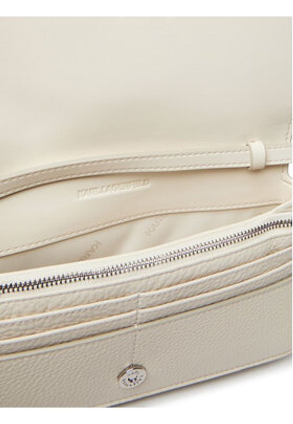 Karl Lagerfeld - KARL LAGERFELD Torebka B2W30272 Biały. Kolor: biały. Materiał: skórzane