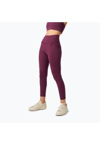 GIRLFRIEND COLLECTIVE - Legginsy Girlfriend Collective Pocket. Kolor: czerwony, fioletowy, wielokolorowy. Sport: fitness #1