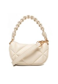 Love Moschino - LOVE MOSCHINO Torebka JC4189PP0NLC0110 Écru. Kolor: kremowy. Materiał: skórzane #3