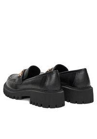 DeeZee Loafersy 13027-12 Czarny. Kolor: czarny. Materiał: skóra #5