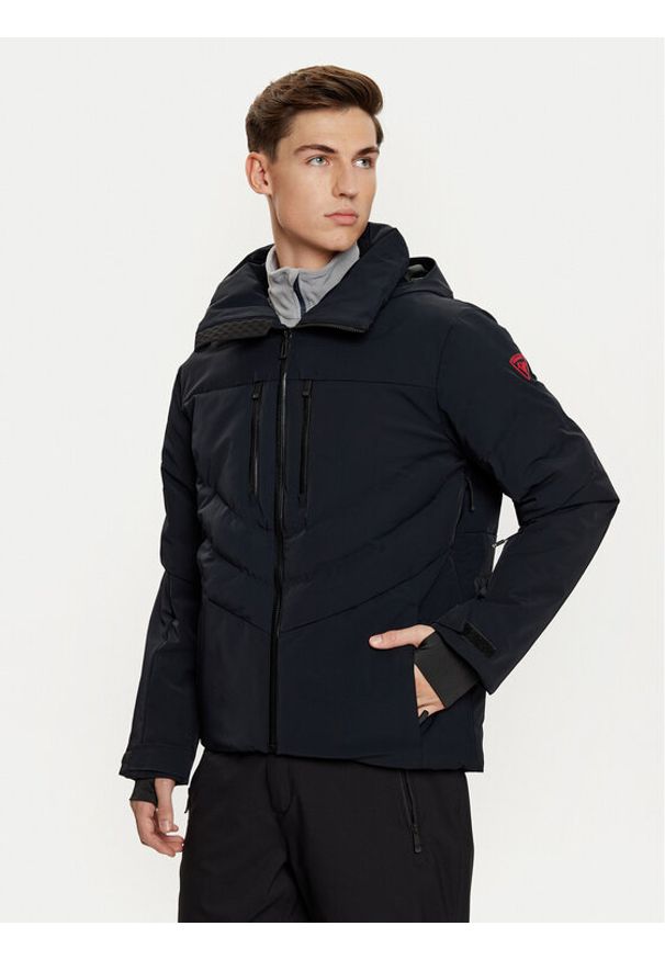 Rossignol Kurtka przejściowa RLNMJ12 Czarny Regular Fit. Kolor: czarny. Materiał: syntetyk
