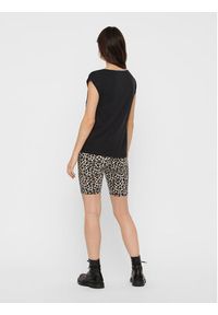 Pieces T-Shirt 17095260 Czarny Regular Fit. Kolor: czarny #6