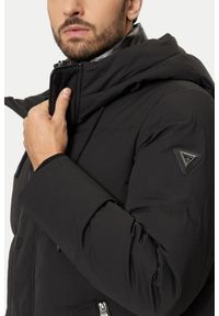 Guess - GUESS Czarna męska kurtka High Collar, Rozmiar XL. Kolor: czarny #3