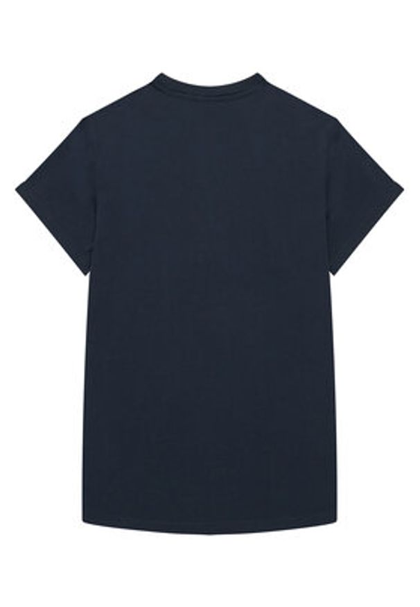 G-Star RAW - G-Star Raw T-Shirt Base-S D16411-336 Granatowy Regular Fit. Kolor: niebieski. Materiał: bawełna