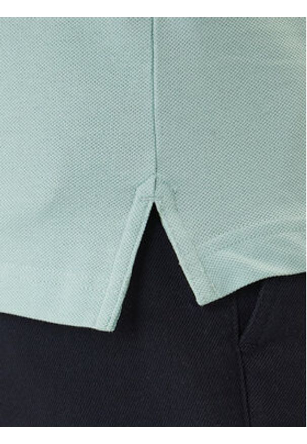 TOMMY HILFIGER - Tommy Hilfiger Polo Seasonal MW0MW39993 Zielony Slim Fit. Typ kołnierza: polo. Kolor: zielony. Materiał: bawełna