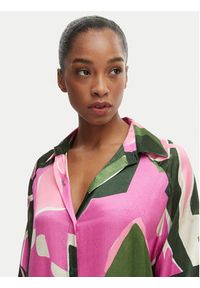 Iconique Sukienka koszulowa Annabelle IC26-098 Kolorowy Relaxed Fit. Materiał: wiskoza. Wzór: kolorowy. Typ sukienki: koszulowe #2