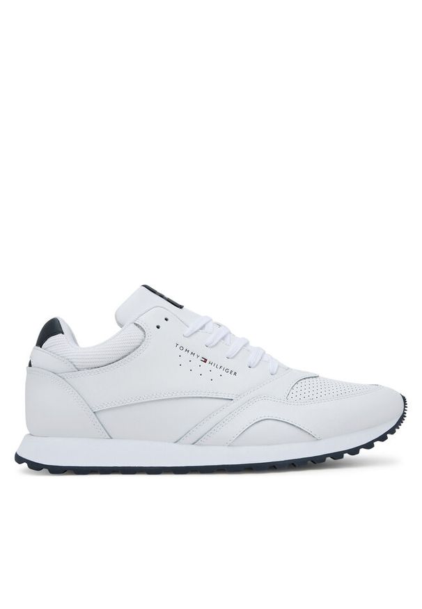 TOMMY HILFIGER - Sneakersy Tommy Hilfiger. Kolor: biały