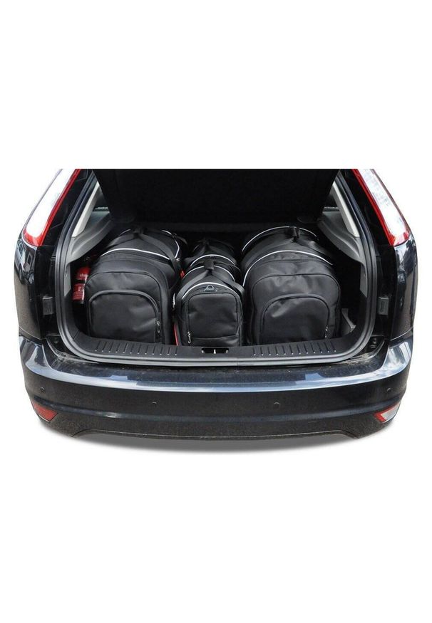 KJUST - Torby Do Bagażnika Ford Focus Hatchback 2004-2011 4Szt Kjust. Kolor: czarny. Styl: sportowy