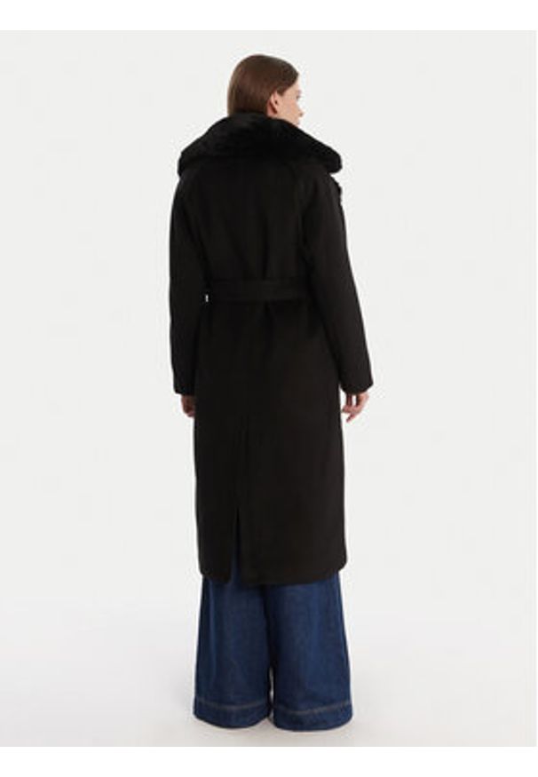 Artigli Płaszcz przejściowy ACCP002929 Czarny Regular Fit. Kolor: czarny. Materiał: syntetyk