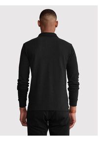 Polo Ralph Lauren Polo 710681126037 Czarny Slim Fit. Typ kołnierza: polo. Kolor: czarny. Materiał: bawełna