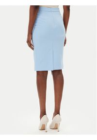 Maryley Spódnica ołówkowa 25EB701/43MA Błękitny Regular Fit. Kolor: niebieski. Materiał: syntetyk #5