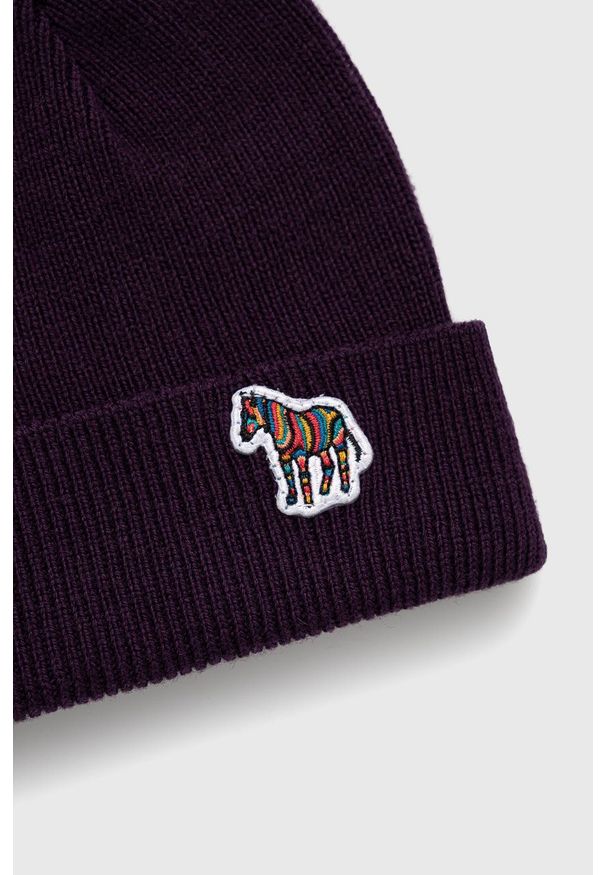 Paul Smith - Czapka. Kolor: fioletowy