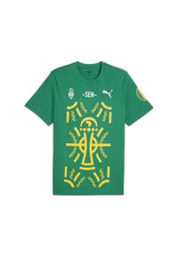 Puma - Męska koszulka TotalEnergies CAF reprezentacji Senegalu w Pucharze Narodów. Kolor: zielony
