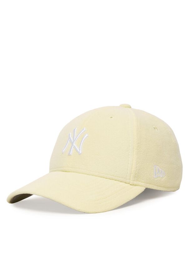 New Era Czapka z daszkiem Cosy New York Yankees 60565256 Écru. Materiał: poliester