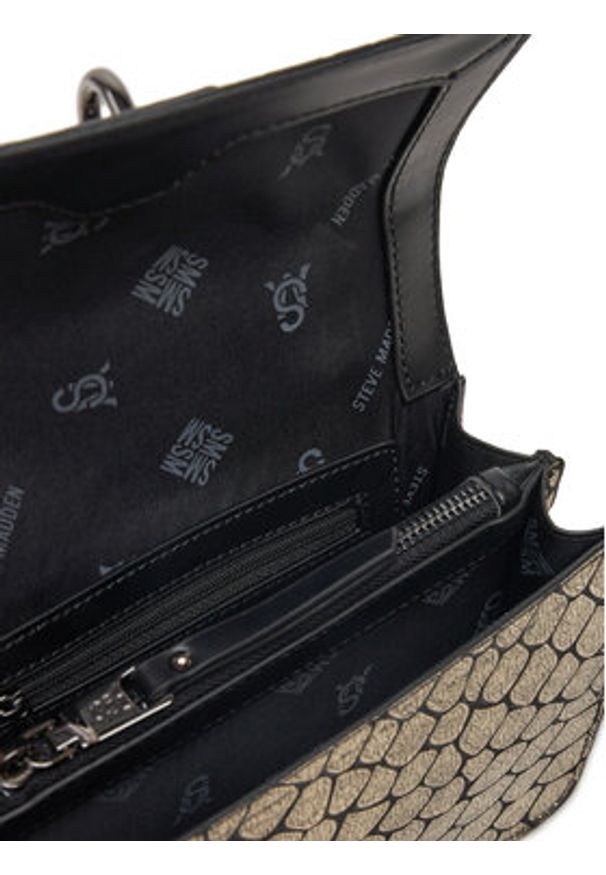 Steve Madden Torebka Bscale SM13001578 Srebrny. Kolor: srebrny. Materiał: skórzane