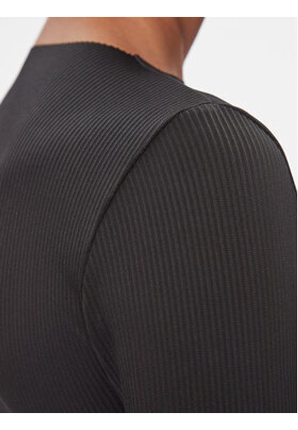 JDY Bluzka Filipa 15305339 Czarny Slim Fit. Kolor: czarny. Materiał: syntetyk